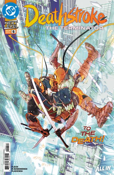 DEATHSTROKE THE TERMINATOR #6 CVR A CARMINE DI GIANDOMENICO cover artwork