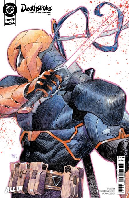 DEATHSTROKE THE TERMINATOR #6 CVR C DIKE RUAN CARD STOCK VAR cover artwork