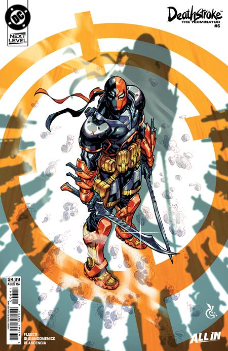 DEATHSTROKE THE TERMINATOR #6 CVR D CARLOS DANDA CARD STOCK VAR cover artwork