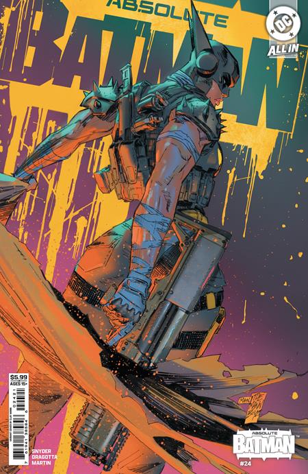 ABSOLUTE BATMAN #24 CVR B CLAY MANN CARD STOCK VAR cover artwork