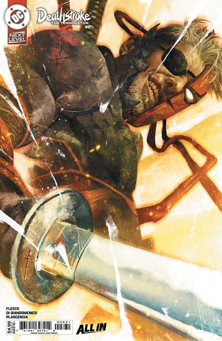 DEATHSTROKE THE TERMINATOR #8 CVR C SEBASTIAN FIUMARA CARD STOCK VAR cover artwork