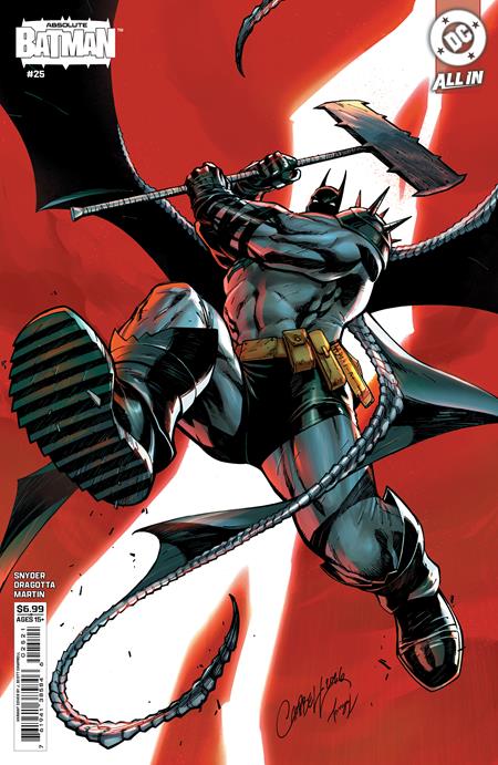 ABSOLUTE BATMAN #25 CVR B J SCOTT CAMPBELL CARD STOCK VAR cover artwork