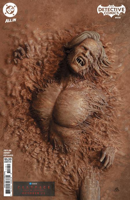 DETECTIVE COMICS #1114 CVR E BJORN BARENDS CLAYFACE MOVIE CARD STOCK VAR (BATMAN BAD SEEDS) cover artwork