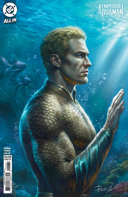 EMPEROR AQUAMAN #22 CVR C LUCIO PARRILLO CARD STOCK VAR cover artwork