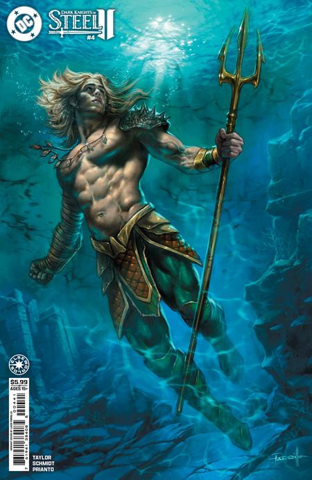 DARK KNIGHTS OF STEEL II #4 (OF 12) CVR D LUCIO PARRILLO CARD STOCK VAR cover artwork