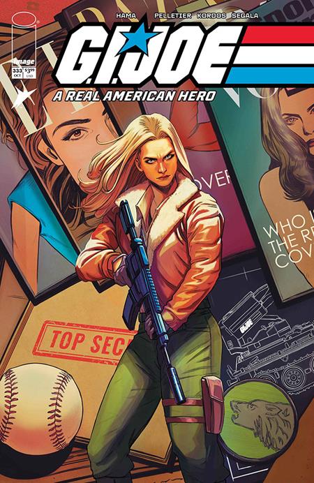 GI JOE A REAL AMERICAN HERO #333 CVR C NIMIT MALAVIA SECRET DOSSIER VAR cover artwork