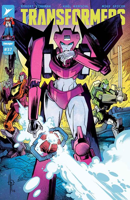TRANSFORMERS #37 CVR A JASON HOWARD cover artwork