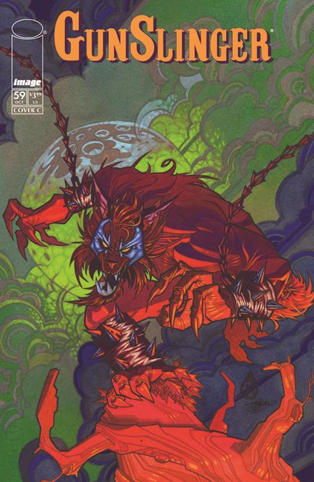 GUNSLINGER SPAWN #59 CVR C SHAWN CRYSTAL HALLOWEEN MONSTER VAR cover artwork