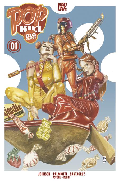 POP KILL BIG CANDY #1 (OF 4) CVR B JG JONES CARDSTOCK VAR (MR) cover artwork