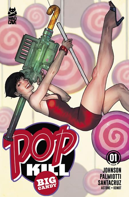 POP KILL BIG CANDY #1 (OF 4) CVR D BEN CALDWELL CARDSTOCK VAR (MR) cover artwork