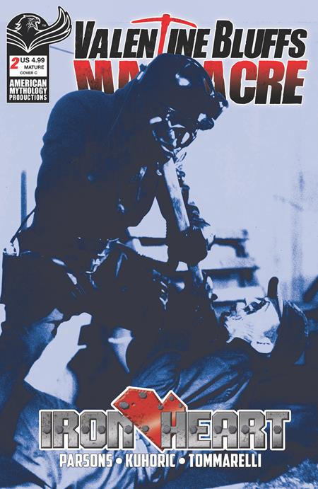 VALENTINE BLUFFS MASSACRE IRON HEART #2 (OF 2) CVR C PHOTO VAR (MR) cover artwork