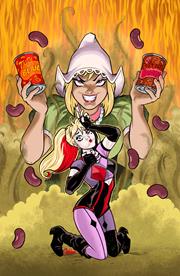 HARLEY QUINN FARTACULAR SILENT BUTT DEADLY #1 (ONE SHOT) CVR B AMANDA CONNER CARD STOCK VAR