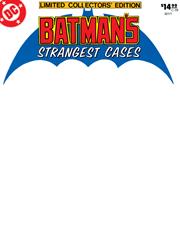 LIMITED COLLECTORS EDITION #59 BATMANS STRANGEST CASES FACSIMILE EDITION CVR C BLANK VAR