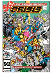 CRISIS ON INFINITE EARTHS #12 FACSIMILE EDITION CVR A GEORGE PEREZ