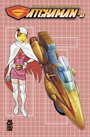 GATCHAMAN #8 CVR B CHRIS BATISTA BLUEPRINT JUN AND G-3 VAR