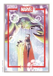 MARVEL PORTFOLIO OF MIKE DEL MUNDO MARVEL UNIVERSE 9 PRINT SET