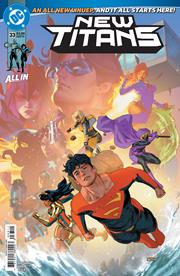 NEW TITANS #33 CVR A TAURIN CLARKE