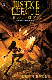 JLA A LEAGUE OF ONE DELUXE EDITION HC