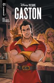 DISNEY VILLAINS GASTON #1 CVR F LEIRIX LI METAL VIRGIN CVR VAR