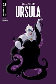 DISNEY VILLAINS URSULA #2 CVR B ANIMATION ART VAR