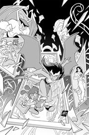 GARGOYLES DARKWING DUCK #3 CVR I INC 1:20 CIRO CANGIALOSI LINE ART VIRGIN VAR