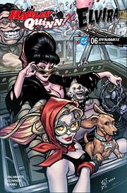 HARLEY QUINN X ELVIRA #6 CVR B CHAD HARDIN VAR