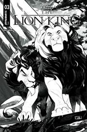 LION KING #3 CVR I EDWIN GALMON LINE ART VAR