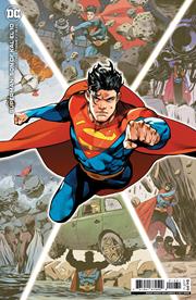 SUPERMAN SON OF KAL-EL #10 CVR C INC 1:25 RAFA SANDOVAL CARD STOCK VAR