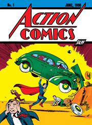 SUPERMAN DAY 2025 - ACTION COMICS #1 GOLDEN AGE SIZED FACSIMILE EDITION CVR C JOE SHUSTER FOIL VAR