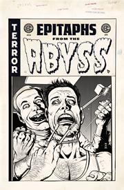 EC EPITAPHS FROM THE ABYSS #10 (OF 12) CVR D INC 1:20 DARICK ROBERTSON B&W ARTIST EDITION VAR