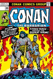 CONAN THE BARBARIAN THE ORIGINAL COMICS OMNIBUS HC VOL 04 DIRECT MARKET EDITION JOHN BUSCEMA TITANS THREE CVR (MR)
