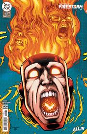 FURY OF FIRESTORM #1 (OF 6) CVR C CHRIS BURNHAM CARD STOCK VAR