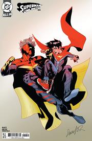 SUPERMAN UNLIMITED #12 CVR D SALVADOR LARROCA CARD STOCK VAR (THE REIGN OF THE SUPERBOYS)