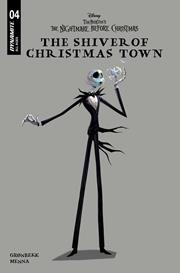 TIM BURTONS THE NIGHTMARE BEFORE CHRISTMAS THE SHIVER OF CHRISTMAS TOWN #4 CVR D DISNEY LIBRARY VAR