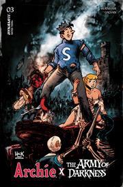 ARCHIE X ARMY OF DARKNESS #3 CVR N ROBERT HACK JUGHEAD VARIANT TRADE DRESS VAR