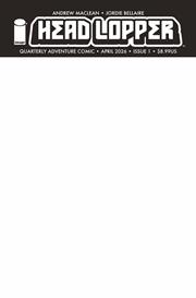 HEAD LOPPER #1 (2026) CVR G BLANK SKETCH VAR (MR)