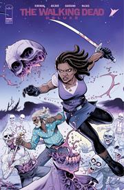 WALKING DEAD DELUXE #134 CVR C CLIFF RATHBURN CONNECTING VAR (MR)