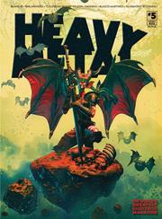 HEAVY METAL MAGAZINE #5 CVR A PASCAL BLANCHE (MR)