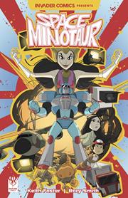 INVADER COMICS PRESENTS SPACE MINOTAUR #1 (ONE SHOT) CVR C INC 1:5 RORY SMITH VAR