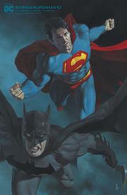 BATMAN SUPERMAN #10 CARD STOCK R FEDERICI VAR ED