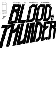BLOOD & THUNDER #1 CVR F BLANK SKETCH VAR (MR)