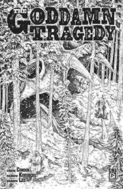 GODDAMN TRAGEDY #1 (ONE SHOT) CVR F INC 1:10 JENNA CHA B&W VAR