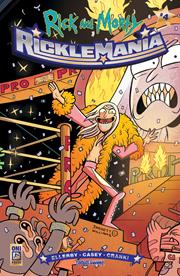 RICK AND MORTY RICKLEMANIA #4 (OF 4) CVR C INC 1:10 JARRETT WILLIAMS INTERLOCKING VAR