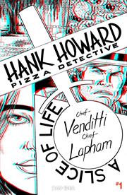 HANK HOWARD PIZZA DETECTIVE A SLICE OF LIFE #1 (OF 2) CVR F INC 1:50 DAVID LAPHAM 3D VAR