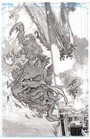 OLYMPUS SAGA MEGALITH #1 (OF 4) CVR F LEWIS LAROSA ORIGINAL ART EDITION 3VAR