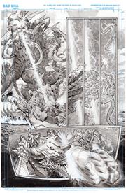 OLYMPUS SAGA MEGALITH #1 (OF 4) CVR L LEWIS LAROSA ORIGINAL ART EDITION 9 VAR