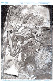 OLYMPUS SAGA MEGALITH #1 (OF 4) CVR M LEWIS LAROSA ORIGINAL ART EDITION 10 VAR