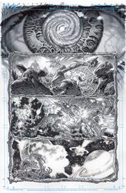 OLYMPUS SAGA MEGALITH #1 (OF 4) CVR ZA LEWIS LAROSA ORIGINAL ART EDITION 24 VAR