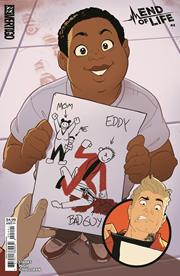 END OF LIFE #4 CVR B BRANDT&STEIN CARD STOCK VAR (MR)