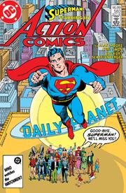 ACTION COMICS #583 FACSIMILE EDITION CVR C CURT SWAN FOIL VAR (WHATEVER HAPPENED TO THE MAN OF TOMORROW PART 2 OF 2)